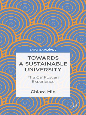 cover image of Towards a Sustainable University